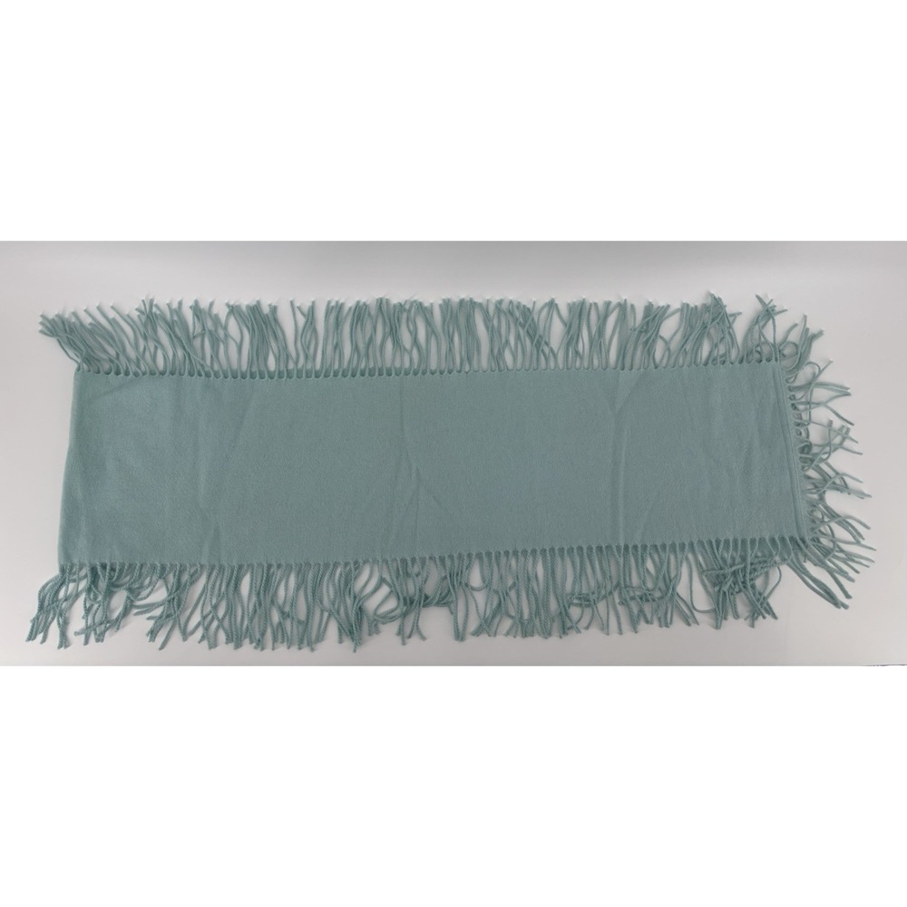 NORDSTROM 100% Cashmere Fringe Scarf Old Money Quiet Luxury Designer Preppy Chic